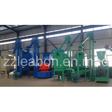 Saving Time and Labor Woodworking Machinery CE Approved 1t/H Vertical Ring Die High Yield Small Wood Pellet Plant